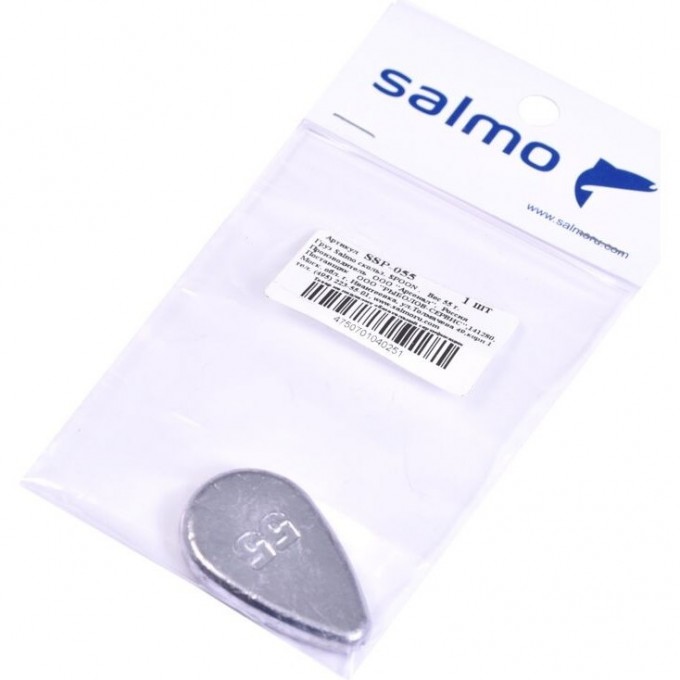 Груз SALMO Spoon скользящий 055г SSP-055 Груз SALMO Spoon скользящий 055г SSP-055