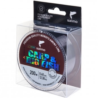 Леска монофильная SALMO DIAMOND CARP & BIG FISH FLUORO COATED Dark Brown 200/040