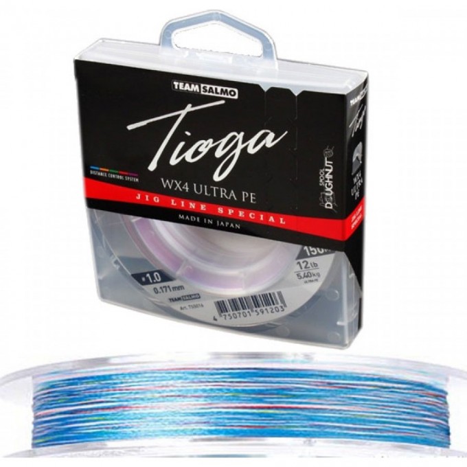 Леска плетёная Team SALMO Tioga Multi Colour 150/017 TS5016-017 Леска плетёная Team SALMO Tioga Multi Colour 150/017 TS5016-017