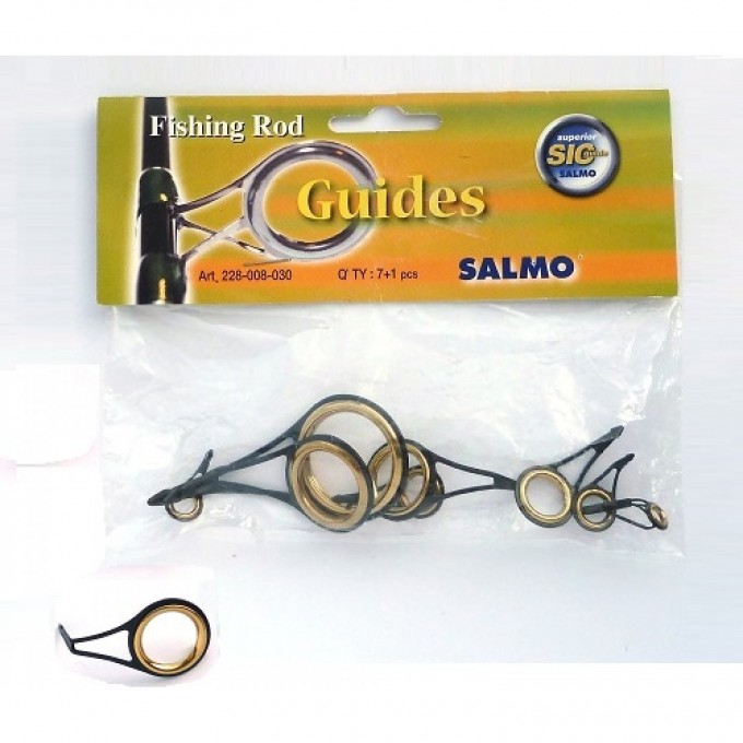 Кольца пропускные SALMO Sic Titanium размер 08-30 Набор 228-008-030 Кольца пропускные SALMO Sic Titanium размер 08-30 Набор 228-008-030