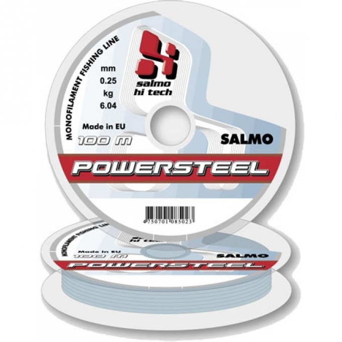 Леска монофильная SALMO Hi-Tech Powersteel 100/032 4015-032 Леска монофильная SALMO Hi-Tech Powersteel 100/032 4015-032
