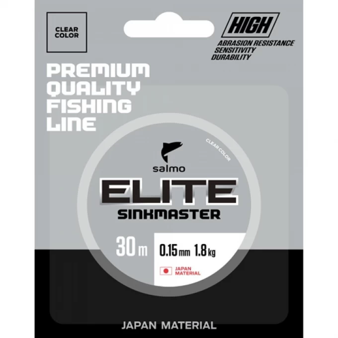 Леска монофильная зимняя SALMO Elite Sinkmaster 030/020 4511-020 Леска монофильная зимняя SALMO Elite Sinkmaster 030/020 4511-020
