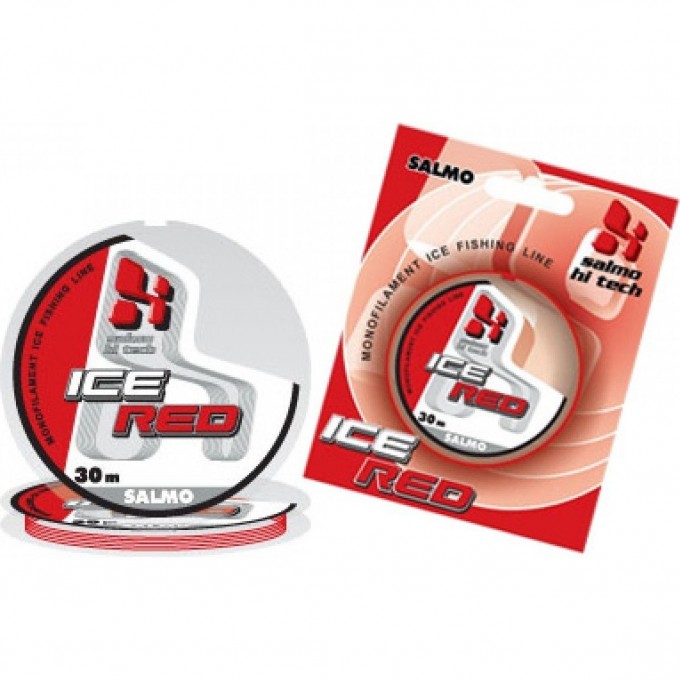 Леска монофильная зимняя SALMO Hi-Tech Ice Red 030/022 4941-022 Леска монофильная зимняя SALMO Hi-Tech Ice Red 030/022 4941-022