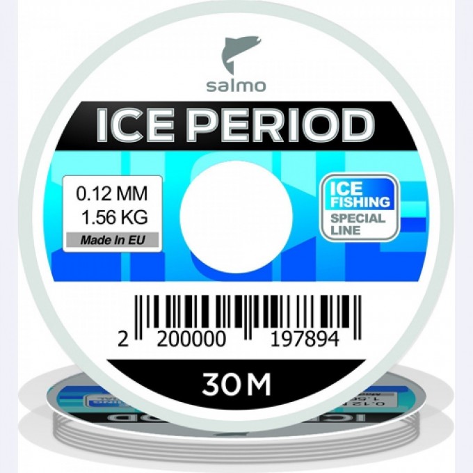Леска монофильная зимняя SALMO Ice Period 030/025 4509-025 Леска монофильная зимняя SALMO Ice Period 030/025 4509-025