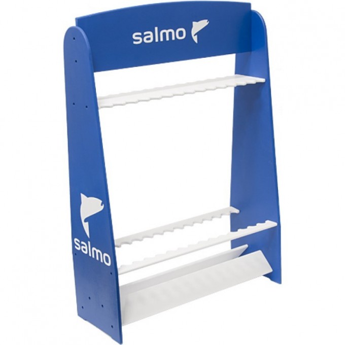 Стойка деревянная SALMO синяя под удилища 30шт. R-7030DB Стойка деревянная SALMO синяя под удилища 30шт. R-7030DB