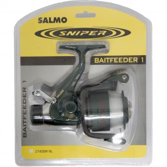 Катушка безынерционная SALMO Sniper Baitfeeder 1 40Br Блистер Катушка безынерционная SALMO Sniper Baitfeeder 1 40Br Блистер